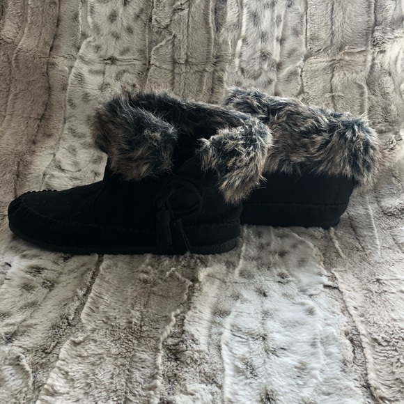 Madden Girl Finn Mocassin Ankle Booties - Picture 2 of 6